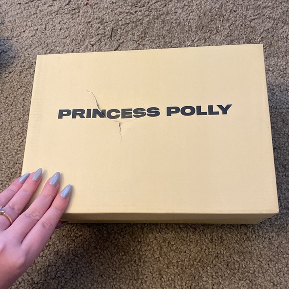 NWT Princess Polly Amato Platform Heels in black size 10 - Picture 5 of 9